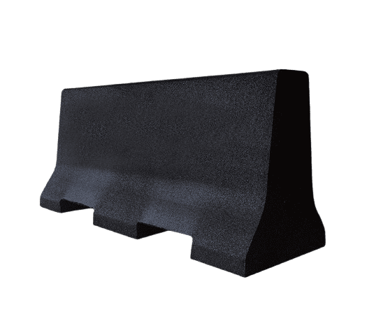 Barieră New Jersey din cauciuc reciclat pentru siguranță rutieră și infrastructură urbană